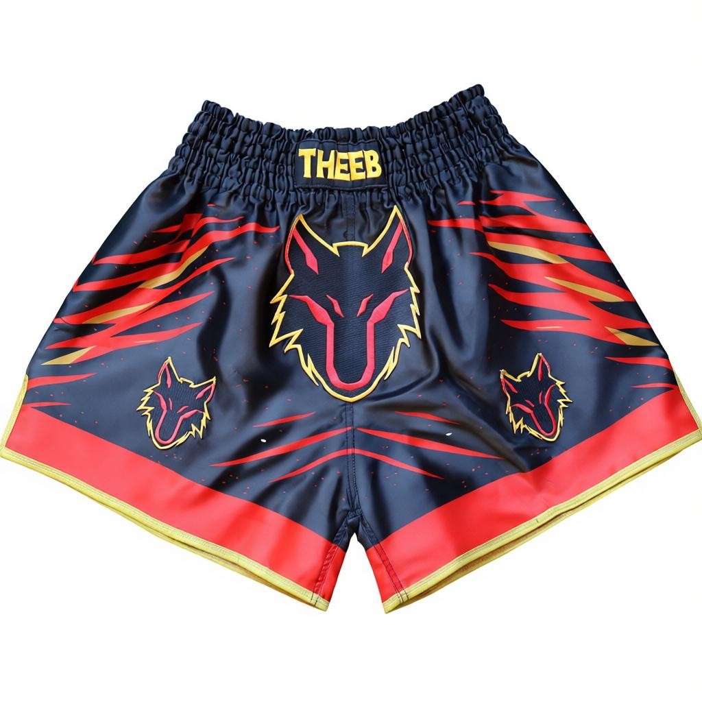 THEEB On Fire Muay Thai Shorts