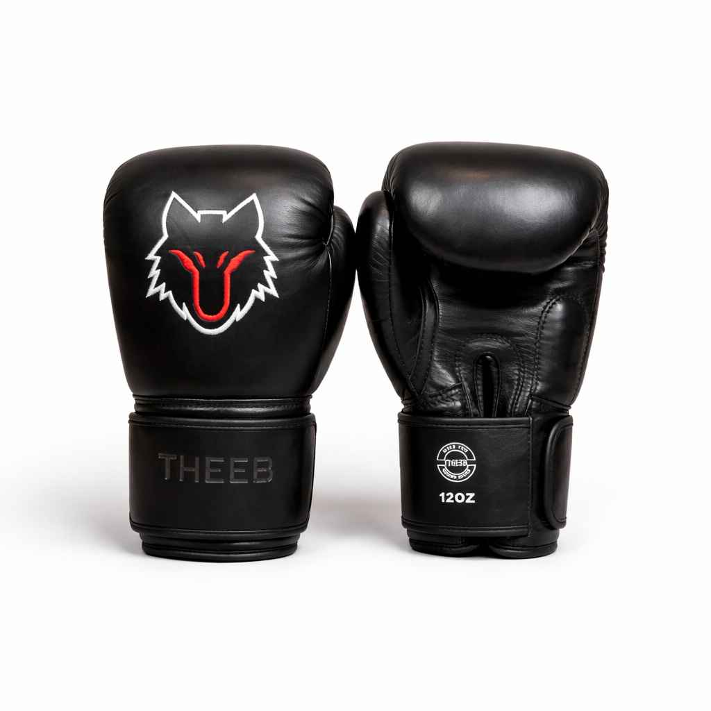 THEEB Back to Basics – Flagship Muay Thai Gloves (Genuine Cowhide Leather)