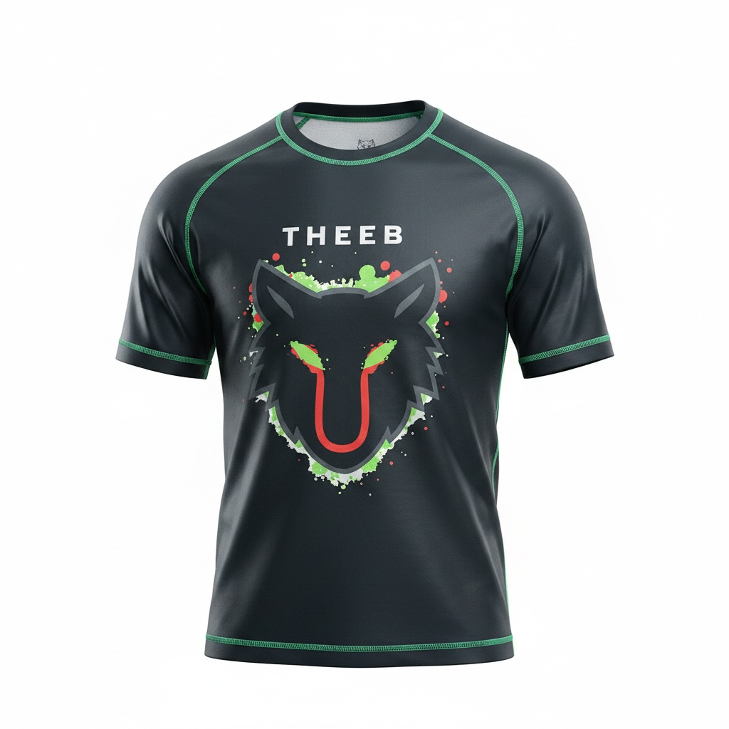 THEEB Rash Guard Neon Collection - Kids