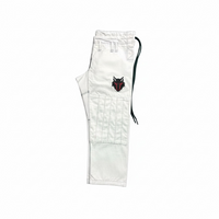 THEEB BJJ Gi – 450 GSM Cotton with Embroidery & Signature Wolf Lining- Adults