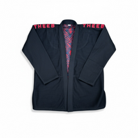 THEEB BJJ Gi – 450 GSM Cotton with Embroidery & Signature Wolf Lining- Adults