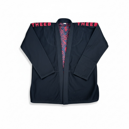 THEEB Kids BJJ Gi – 450 GSM Cotton with Embroidery & Signature Wolf Lining