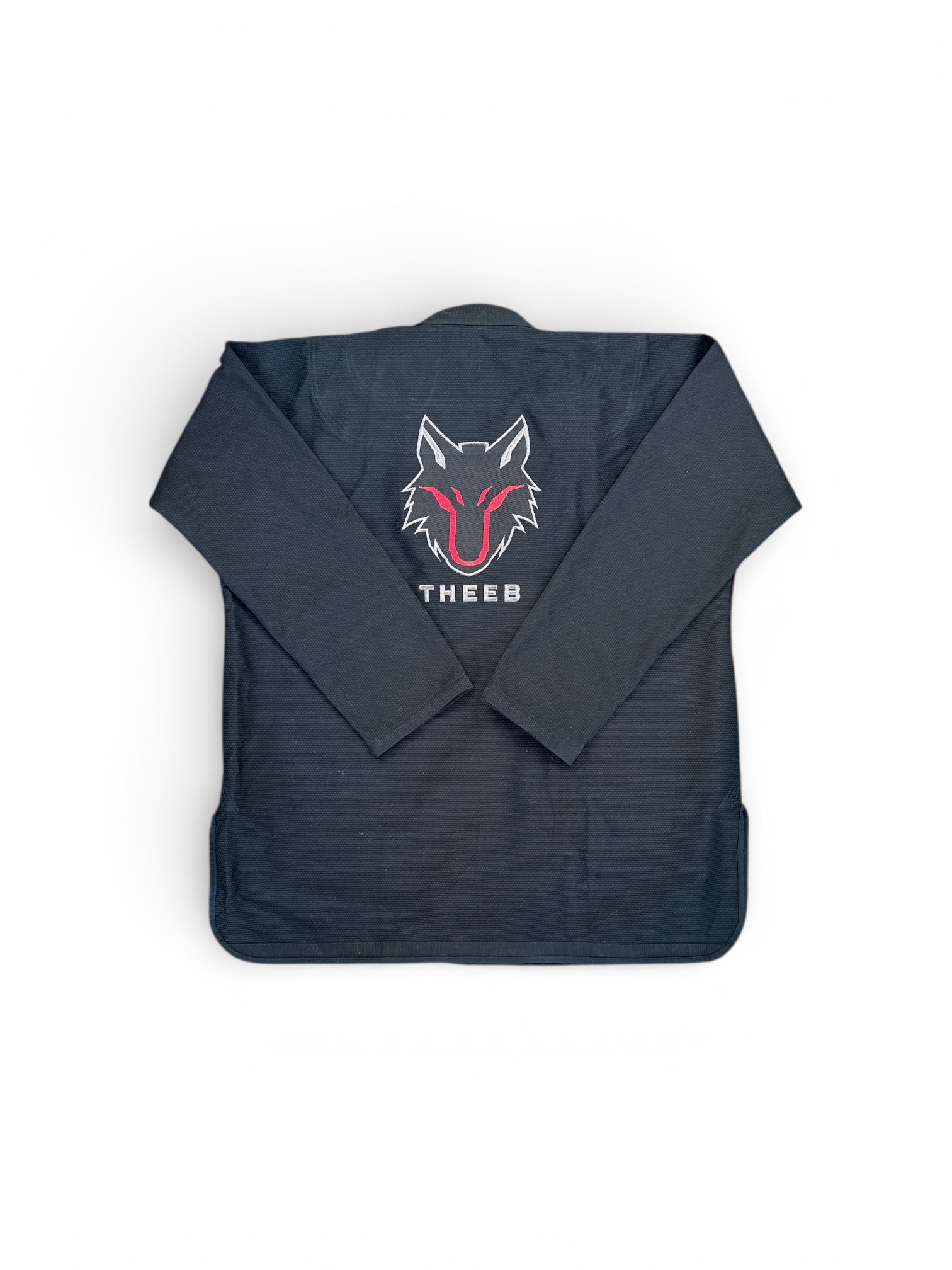THEEB Kids BJJ Gi – 450 GSM Cotton with Embroidery & Signature Wolf Lining