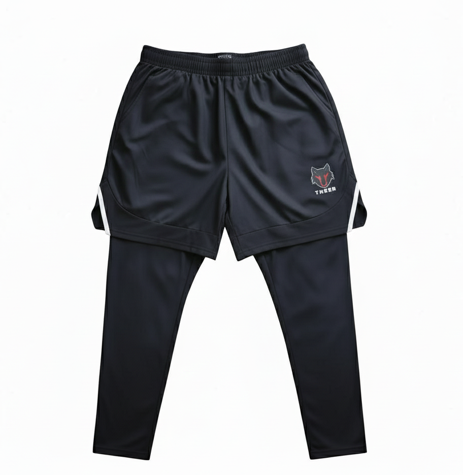 THEEB MMA Shorts with Active High Stretch Compression Pants