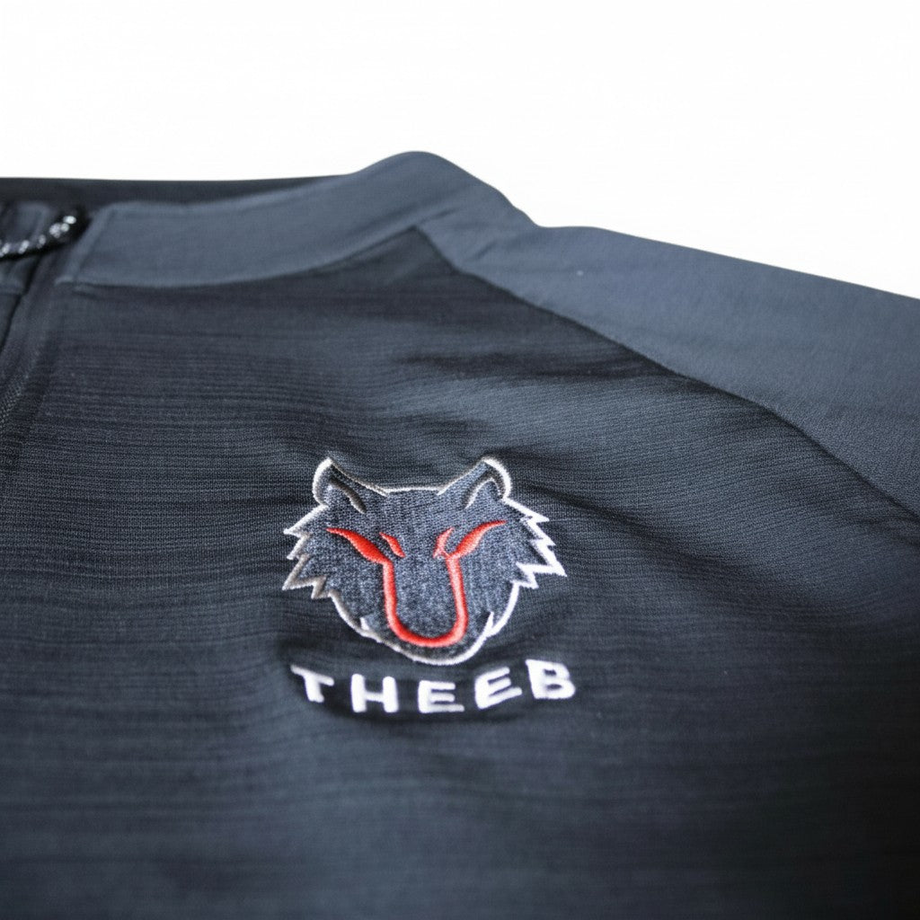 THEEB Zip-Neck Gym Top