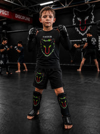 THEEB Rash Guard Long Sleeve Neon Collection - Kids