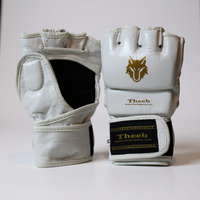 THEEB Golden Age - MMA Gloves KIDS (Genuine Cowhide Leather)